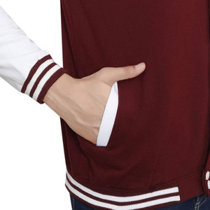 เสื้อแจ็คเก็ต Letterman แฟชั่นผู้ชาย สกรีนโลโก้ได้ตามต้องการ รุ่นใหม่ล่าสุดปี 2026 ดีไซน์ยอดเยี่ยม เสื้อแจ็คเก็ตฤดูหนาวสำหรับผู้ชาย - Product Image 6
