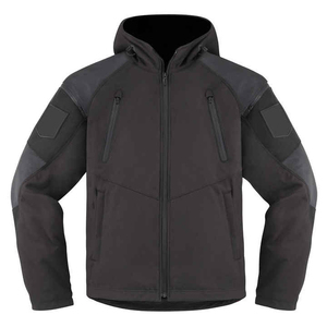 Chaqueta Softshell Personalizada con Logotipo, Impermeable, Cortavientos, Forro Polar, Chaqueta de Poliéster Transpirable para Hombre - Product Image 3