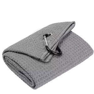 Serviette de golf en tissu gaufré de haute qualité, séchage rapide, design léger, pour usage extérieur et entretien - Product Image 5