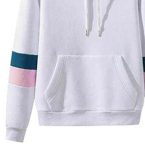 เสื้อฮู้ดแบบสวมใส่สบาย ผ้าเนื้อนุ่ม มีกระเป๋าหน้า เหมาะสำหรับขายส่ง - Product Image 4