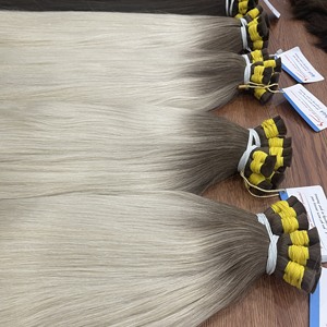 Factory Wholesale Bulk Human Hair Extensions – 100% Vietnamese Raw Hair, Custom Colors, No <b>Tangle</b> No Shedding, Ready Stock - Product Image 3