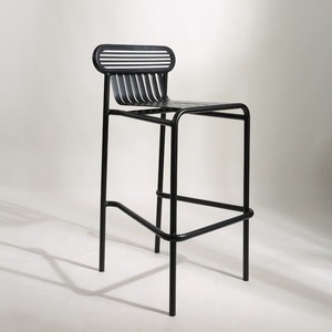 Chaise de bar moderne élégante, tabouret rembourré en métal doré pour restaurant, café, comptoir de cuisine, tabouret de bar moderne doré personnalisé - Product Image 4