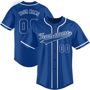 Camiseta de Béisbol Personalizada, Uniforme de Equipo Sublimado, con Botones, Secado Rápido, Absorbe la Humedad, Fabricante de Ropa Deportiva al por Mayor OEM - Product Image 1