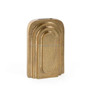 Jarrón de Flores Decorativo de Lujo, Hecho a Mano, de Hierro Cromado, Ecológico, para Interiores Residenciales de Alta Gama, Exportador - Product Image 4