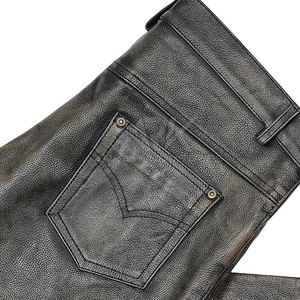 Full Customized Logo <b>Men</b> <b>Leather</b> <b>Pant</b> Best Selling Casual Wear Solid Color <b>Men</b> <b>Leather</b> <b>Pant</b> - Product Image 5