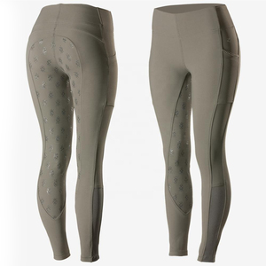 Women Best Performance Horse Riding Breeches Silicone Knee Patch Soft Breathable Comfort Fit For Equestrian Sports And Training - Product Image 1