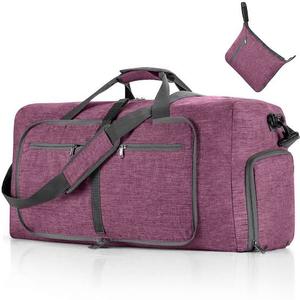 Sac de voyage en cuir unisexe de haute qualité, personnalisable, grande capacité, compartiment à chaussures, avec logo personnalisé et espace de rangement personnalisé - Product Image 5