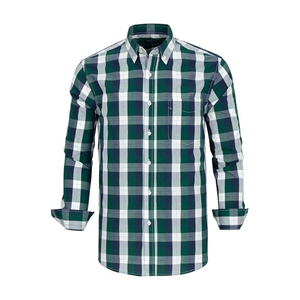 Camisas de Franela a Cuadros 100% Algodón para Hombre al por Mayor, Manga Larga, Formales, Casuales, de Invierno, con Estampado Intenso, Antiarrugas, Personalizadas - Product Image 3