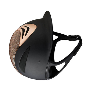 Cascos de seguridad para caballos de alta calidad al por mayor 2026 ODM, logotipo personalizado, casco de equitación premium con protección contra impactos, transpirable, color único - Product Image 2