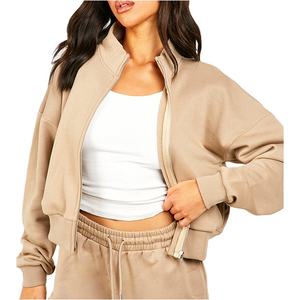 Venta al por Mayor de Conjuntos Deportivos de 2 Piezas para Mujer, Estilo Urbano, Personalizables, Cálidos para Invierno, Material Grueso - Product Image 5