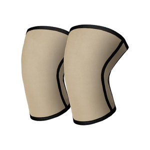 Genouillère de compression double couche renforcée en néoprène 7 mm pour hommes et femmes, idéale pour la musculation, la course à pied et les sports de force - Product Image 3