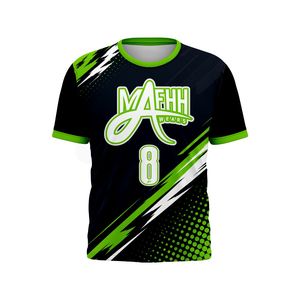 เสื้อยืดผู้ชายแบบสวมใส่สบาย พิมพ์ลายแบบ Sublimation ยอดขายอันดับหนึ่ง ผลิตตามสั่ง (OEM) ผ้าโพลีเอสเตอร์ สำหรับงานพิมพ์ลายอย่างเป็นทางการ โดย MAFHH WEARS - Product Image 5