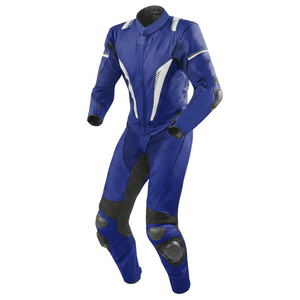 Combinaison de moto en cuir imperméable personnalisée pour homme, course automobile, anti-UV, manches longues, haute qualité, nouvelle arrivée, dernière collection 3D - Product Image 4