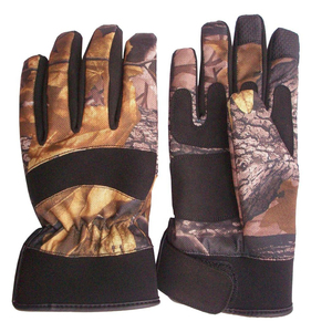 Meilleurs gants de chasse camouflage, isolés, thermiques, en spandex, imperméables, respirants, unisexes, tactiques, avec fermeture à cordon - Product Image 6