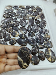 Piedra preciosa Coco Jasper Piedra preciosa Mezcla Forma y tamaño Coco Jasper Piedra preciosa Venta al por mayor Lote Hecho a mano - Product Image 3