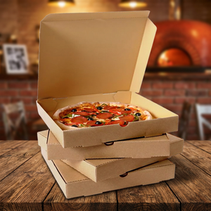 Caja para Pizza Personalizada de Materiales Reciclados, Cartón Corrugado de 7-18 Pulgadas con Revestimiento de Esponja, para Sushi, Chicle y Comida para Mascotas - Product Image 3