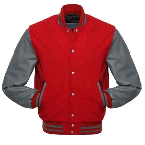 OEM Customizable <b>Vintage</b> Baseball Letterman <b>Varsity</b> <b>Jacket</b> for Men 100% Wool Custom Chain Chenille Patch Winter Knitted - Product Image 1