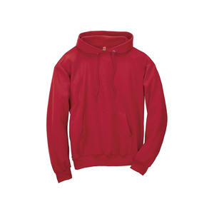 Sudadera con Capucha Roja Lisa al por Mayor para Hombre, Sudadera con Capucha Personalizable con Logotipo, Estilo Urbano - Product Image 5