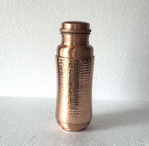 Pure Copper Water <b>Bottle</b> <b>750ml</b> 950ml 1000ml Handmade Ayurvedic Drinking Water <b>Bottle</b> for Home Office Travel - Product Image 6