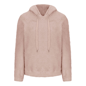 Custom Winter <b>Sherpa</b> <b>Fleece</b> Hoodie for <b>Men</b> Women Warm Soft Plush Pullover Hooded Sweatshirt Casual Streetwear Outerwear Supplier - Product Image 1