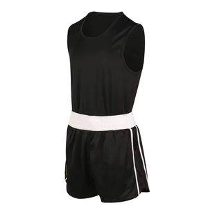 Best Selling Hot Sale Boxing Uniform Kit 100% Polyester High Quality Quick Dry Breathable Custom Size Unisex Adult Boxing - Product Image 1