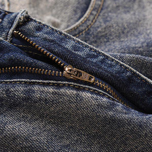 Custom <b>Men</b> Outfit Baggy Fit Dark Blue <b>Jeans</b> Pants Wholesale New Style Loose <b>Jeans</b> for <b>Men</b> Casual Washed High Quality Soft Baggy - Product Image 3