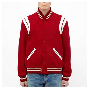 Ropa exterior versátil con chaquetas varsity para hombre, con costuras de calidad y detalles impecables para uso diario. - Product Image 6