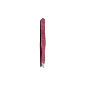 Precision Slant Tweezers Stainless Steel <b>Pointed</b> Tip for Effortless Brow Shaping & Fine Hair <b>Removal</b> - Product Image 6