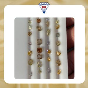Diamantes Naturales Sueltos, Corte Mixto de Fantasía, Color Marrón Claro, de 0.10 a 0.80 Quilates, Sin Tratar, Diamantes al por Mayor de Buena Calidad - Product Image 2
