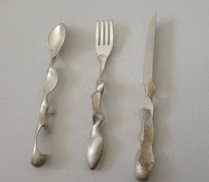 Hot Selling White European Design Mirror Polish Stainless Steel Flatware Dinnerware <b>Set</b> with Knife Fork Spoon <b>Tea</b> Utensils - Product Image 4