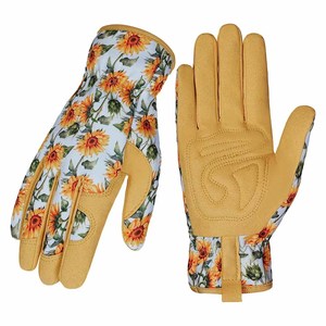 Nouvelles gants de jardinage Amara en cuir synthétique avec logo personnalisé, résistants à la chaleur, robustes, pour activités de plein air, durables - Product Image 1