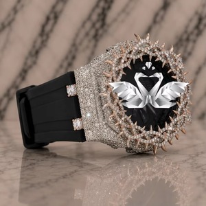 Reloj de Diamantes Moissanite de Primera Calidad para Hombre con Esfera de Piedras Brillantes, Reloj de Pulsera de Lujo Disponible al Mejor Precio - Product Image 3