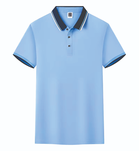 Polo pour homme personnalisé en usine, qualité supérieure, entièrement personnalisable (logo, matière), style européen, tenue décontractée - Product Image 5