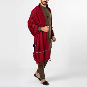 Châle pour homme, doux et chaud, élégant, style traditionnel, tissu confortable, idéal pour l'hiver et le quotidien - Product Image 2