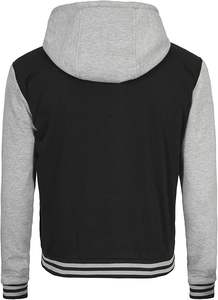 Sudadera con Capucha de Fabricante OEM, Chaqueta Varsity Tipo Bomber con Letras, Sublimación de Poliéster, Sudadera Colorida para Hombre - Product Image 6