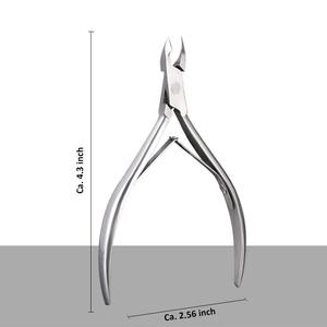 Coupe-cuticules en acier inoxydable, outil de pédicure pour éliminer les peaux mortes, pince à cuticules, ciseaux de manucure pour usage personnel - Product Image 5