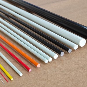 Varilla de Fibra de Vidrio Profesional de 1M, Varilla Rígida de FRP de Alta Resistencia para Aislamiento Eléctrico y Proyectos de Bricolaje (Precio de Fábrica) - Product Image 3