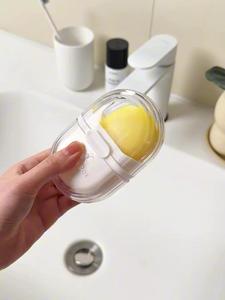 Jabonera de Viaje Portátil, Transparente, Ecológica, a Prueba de Fugas, con Bandeja de Drenaje |   Jabonera de Plástico para Baño, Gimnasio y Uso en Exteriores - Product Image 3