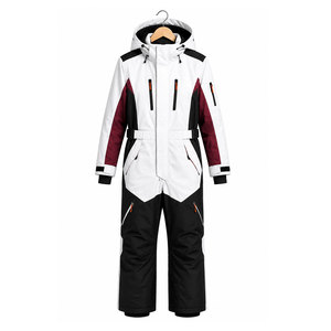 Traje de Esquí de una Pieza para Hombre OEM ODM, Impermeable, Cortavientos, para Snowboard, Nieve, Invierno, Ropa de Esquí Transpirable, Ropa Deportiva para Exteriores - Product Image 1
