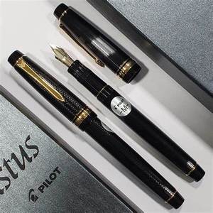 Justus 95 Stripe Black Fountain <b>Pen</b> - Product Image 4