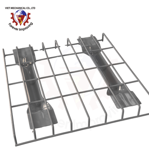 Sistema de estante de acero de almacenamiento de alto estándar de fábrica de Vietnam cubierta de malla de alambre de varios niveles con protección contra la corrosión - Product Image 5