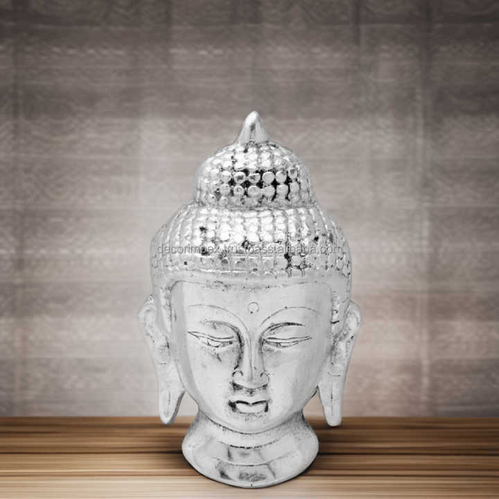 High Quality Modern Home Aesthetic Lord Buddha Head Abstract Sculpture