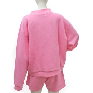 Women's Winter Eco-Friendly Breathable Fleece Crew Neck Regular Fit Pullover Sweatshirt 100% Organic Cotton Tie Dye Custom Front - Product Image 4