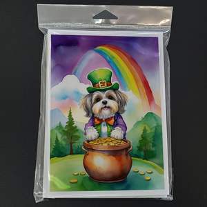 การ์ดเปล่าขนาด5x7ของ A7บรรจุในซองขนาด8 Lhasa apso ST Patrick - Product Image 3