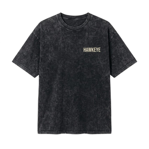 เสื้อยืดโอเวอร์ไซส์สไตล์สตรีทแวร์ผ้าฝ้ายเนื้อบางเบาคุณภาพสูงแบบวินเทจฟอกสี  ผ้าฝ้ายแท้ 100% ทรงไหล่ตกสำหรับผู้หญิง - Product Image 5
