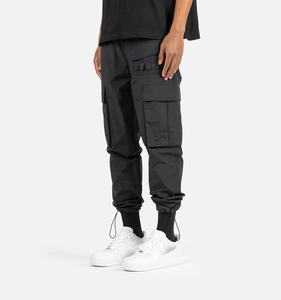 mens techwear pants with multiple pockets for daily storage needs men techwear pants with adjustable cuffs for better fit - Product Image 3