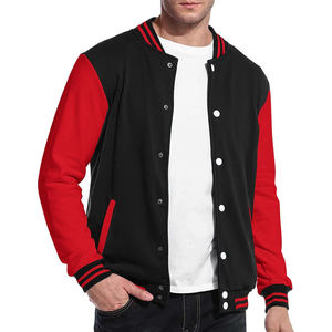Chaqueta universitaria de béisbol personalizada para hombre con mangas de cuero de diseño personalizado, chaquetas universitarias de béisbol para hombre. - Product Image 3