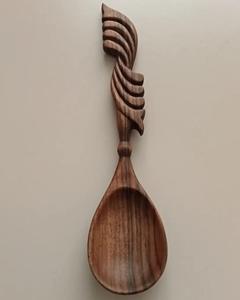 Cuchara de Té de Madera Natural Reutilizable, Cuchara para Café y Azúcar, Utensilio de Cocina de Grado Alimenticio para Uso en Restaurantes - Product Image 6