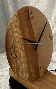 Luxury Wooden <b>Clock</b> Handmade Decorative Modern Wall <b>Clock</b> Affordable Interior Styling Rustic Wooden <b>Clock</b> - Product Image 5