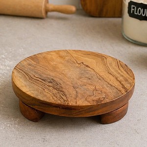 Pine Wooden Single Planter <b>Stand</b> for Balcony Indoor Outdoor Garden Flower <b>Pot</b> Holder Plant Display Rack Home Decor - Product Image 5